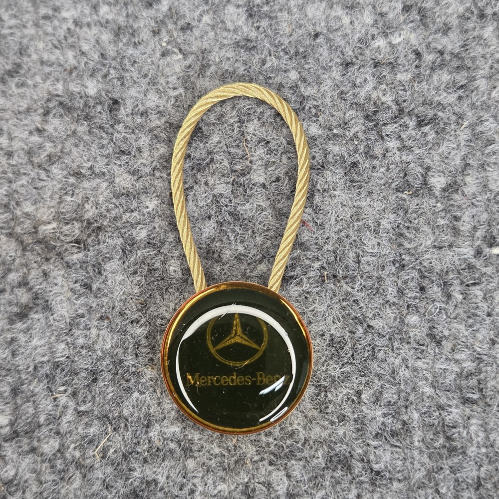Mercedes Benz Keychain‎ Black Gold Key Chain Luxury Key Ring